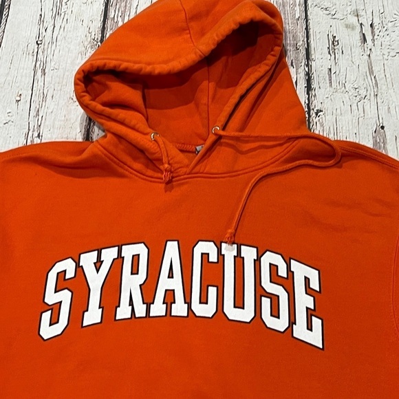 Syracuse University Orange NCAA College Hoodie Sports Jumper Sweatshirt - Picture 2 of 4